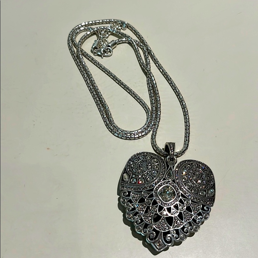 Brighton Mumtaz Large Heart Pendant Necklace